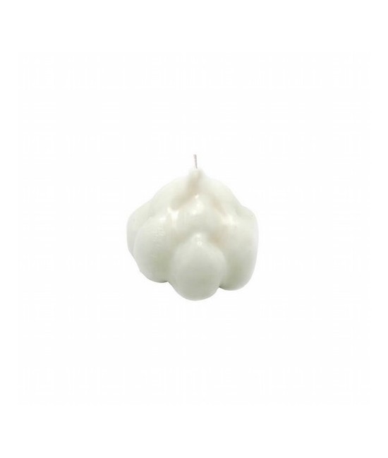 VELA FORMA Ajo 6cm (Blanco)