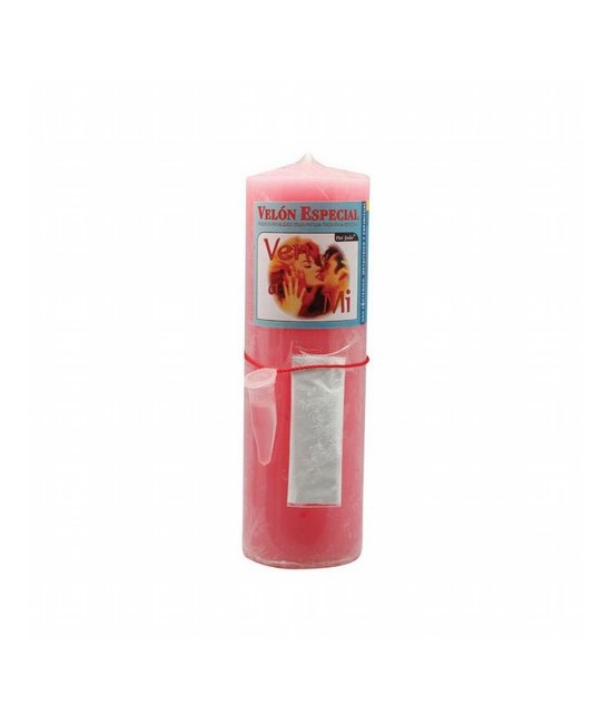 Este Velón Completo Ven A Mi sirve para asuntos de amor y es uno de los mejores velones esotéricos para estas cuestiones y para