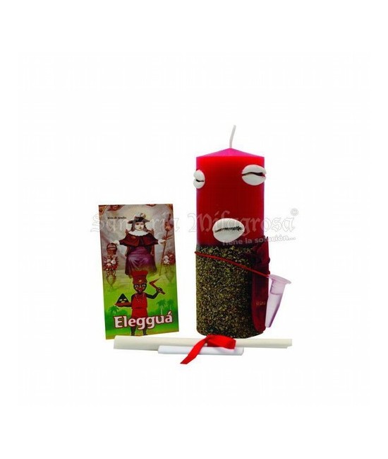 VELON ORISHA FERRAMENTOS Eleggua (Contiene - Aceite + Cauries + Bolsa Terciopelo + Explicación)