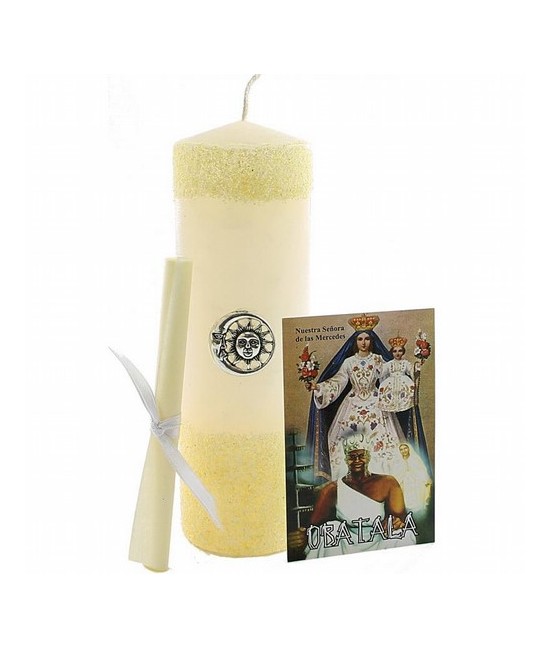 VELON ORISHA FERRAMENTOS Obatala - 16 x 5.5 cm (Blister - Con Aroma)