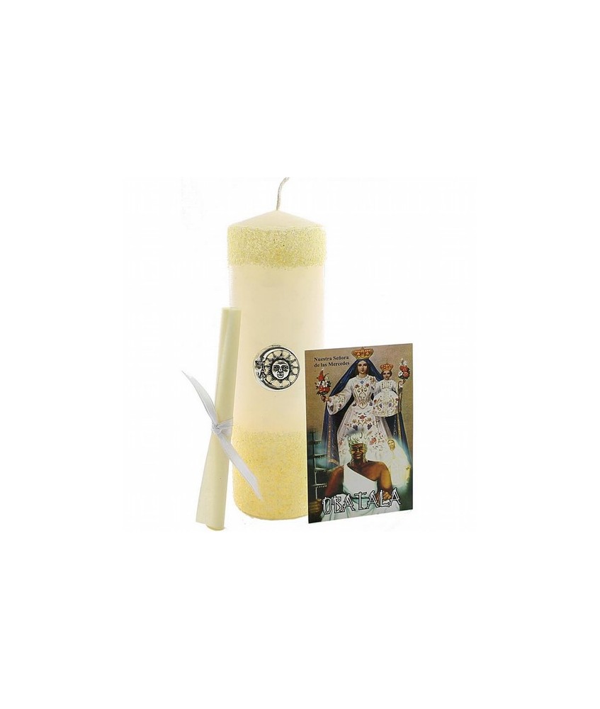 VELON ORISHA FERRAMENTOS Obatala - 16 x 5.5 cm (Blister - Con Aroma)