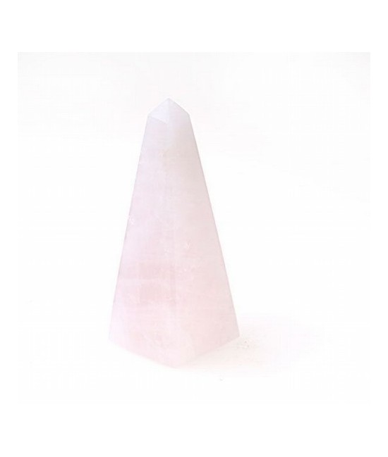 Obelisco de Cuarzo Rosa
Peso: de 40 a 60 grs./pieza.
