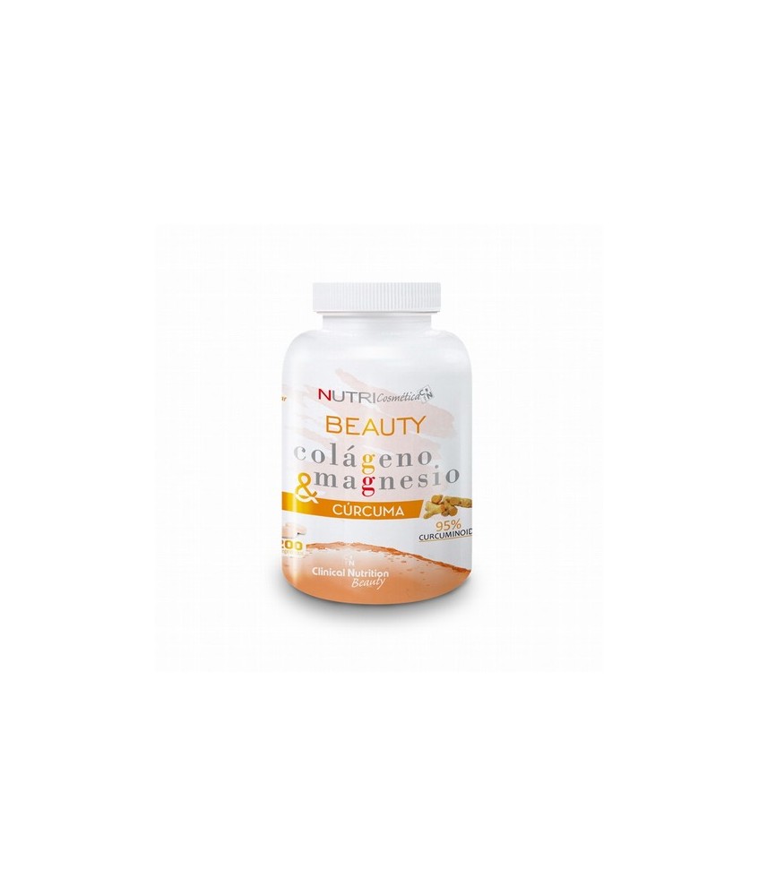 COLÁGENO & MAGNESIO & CÚRCUMA
Contiene extracto de cúrcuma con efecto antioxidante.
Contribuye al bienestar del tejido óseo y