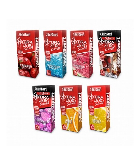 ¡Hidrátate sin calorías y con más sabor, no sólo durante el ejercicio sino en tu día a día.

PRESENTACIÓN: Caja con 5 sticks 