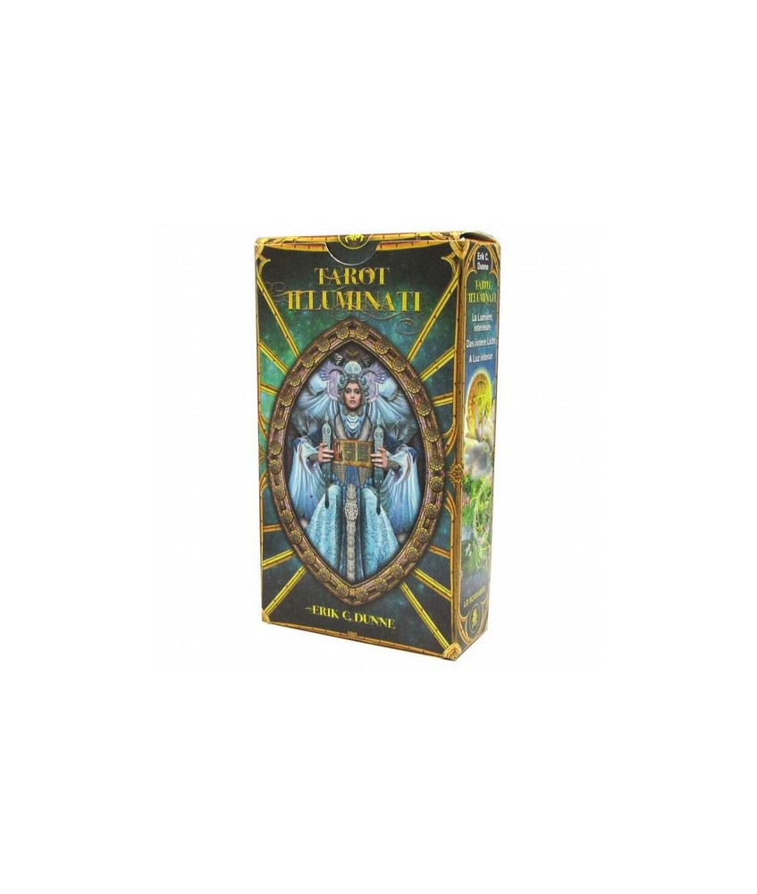 En el Tarot Illuminati cada detalle es significativo. Cada escena un tapiz rico y suntuoso de color, la acción , la expresión y