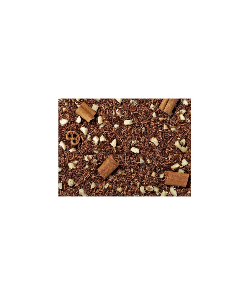 é Rooibos, trocitos de almendras, barras de canela, aroma

La bebida refrescante clásica española o latinoamericana hecha con