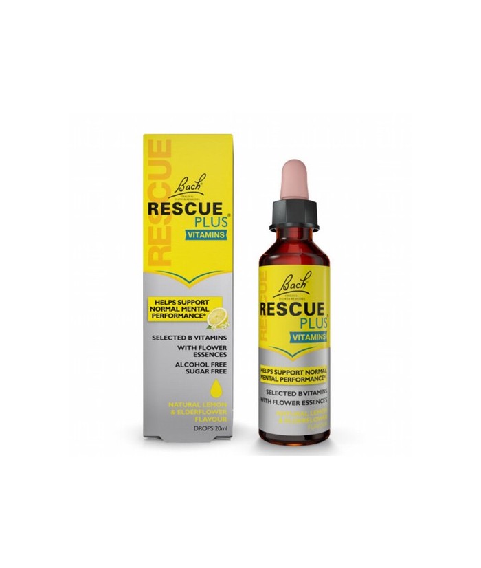 Con RESCUE® PLUS consigue tu aporte diario de equilibrio y serenidad. Una mezcla única de Flores de Bach® Originales (las cinco