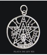 COLGANTE PLATA TETRAGRAMATRON
APROX. 1.5 CM DIAMETRO