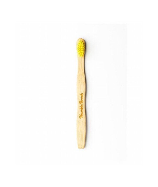 HM.CEPILLO DIENTES BAMBU INFANTIL ULTRA SUAVE AMARILLO