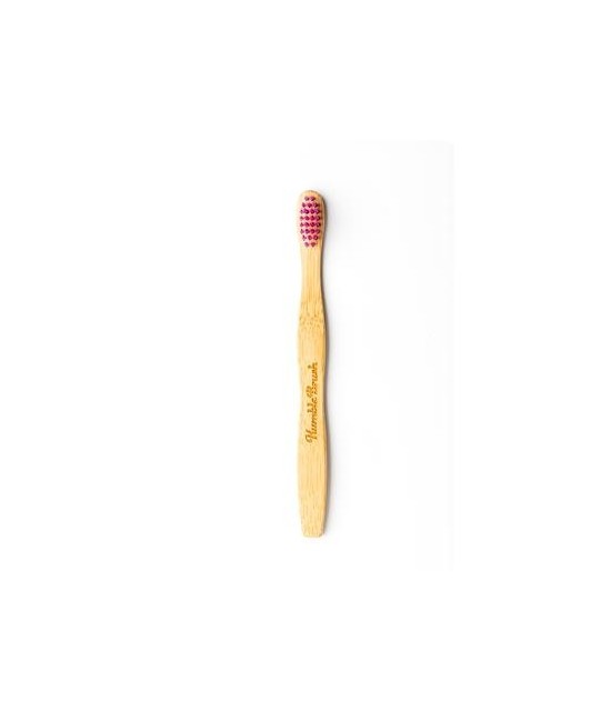 HM.CEPILLO DIENTES BAMBU INFANTIL ULTRA SUAVE MORADO