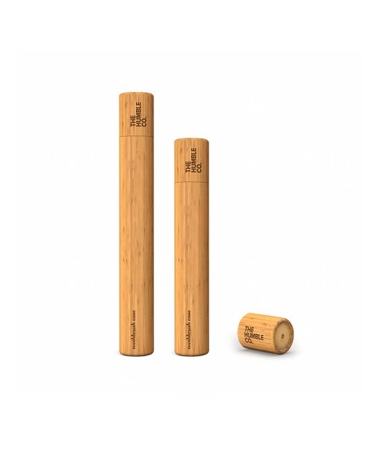 
Estuche del cepillo de dientes Humble: mantenga su cepillo humilde limpio y seguro mientras viaja. Un elegante estuche hecho 