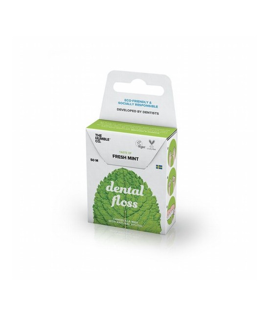 
Humble Dental Dental Floss - ¡Hasta 700 millones de contenedores de seda plástica se desechan cada año! Hemos eliminado la ne