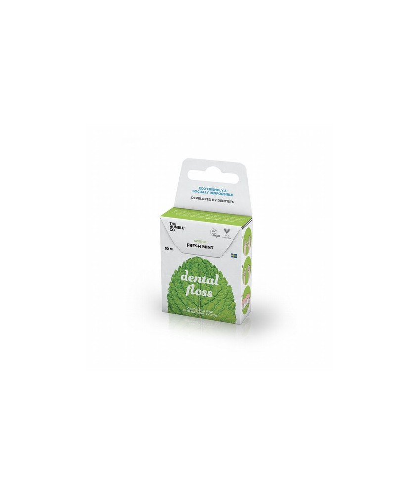 
Humble Dental Dental Floss - ¡Hasta 700 millones de contenedores de seda plástica se desechan cada año! Hemos eliminado la ne