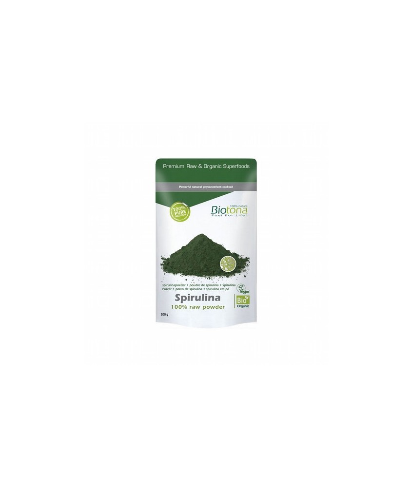 La espirulina es un alga de agua salada de un color verde azulado y con forma de espiral. Usado desde milenios como fuente de a