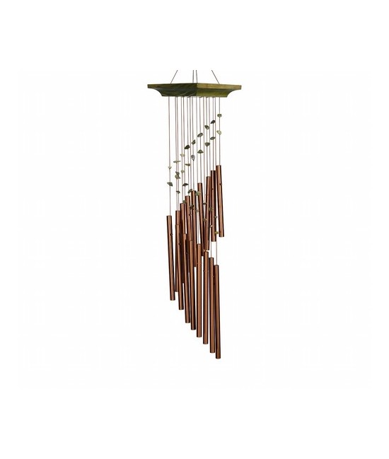 Campana de Viento Espiral Mística Jade