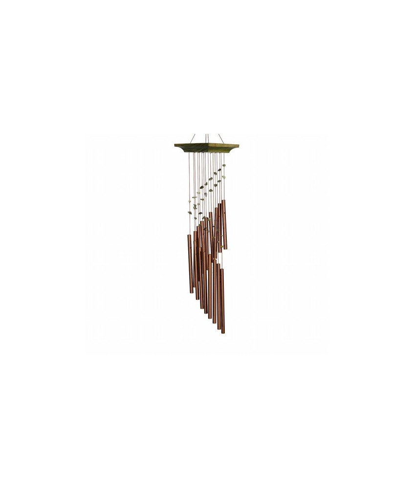 Campana de Viento Espiral Mística Jade