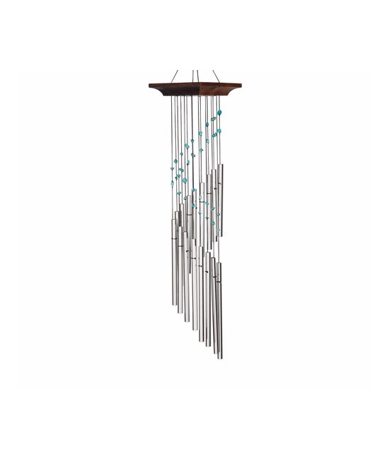 Campana de Viento Espiral Mística Turquesa