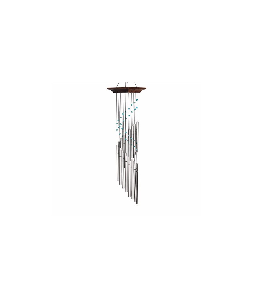 Campana de Viento Espiral Mística Turquesa