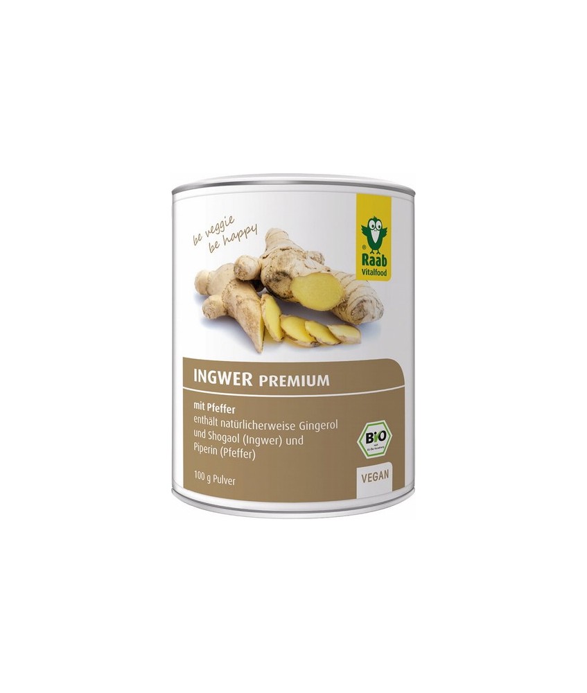 Con jengibre y  las sustancias picantes propias gingerol y shogaol

100 g