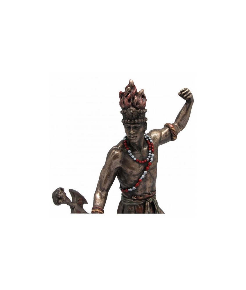 Changó es uno de los más populares Orishas del panteón Yoruba. Se considera el Rey de la regla de Osha. Es el Orisha de los tru