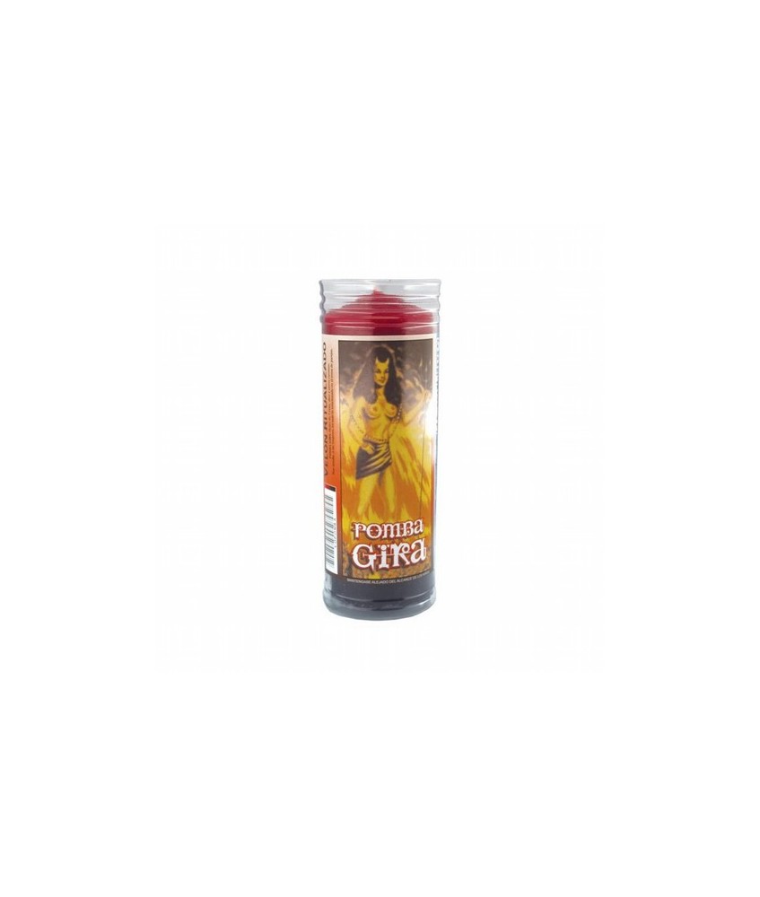 VELON ORISHA Pomba Gira 14 x 5.5 cm (Con Tubo Protector)