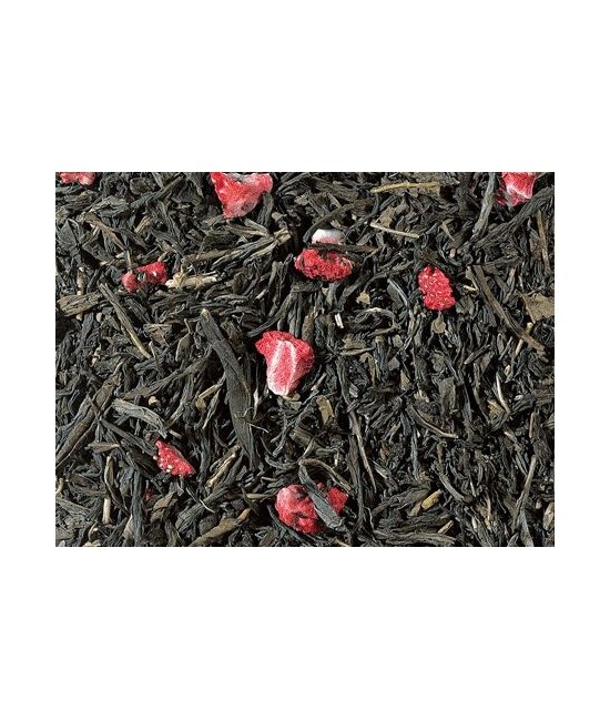Té verde descafeinado China Sencha Niños y Ancianos (Fresa) aromatizado