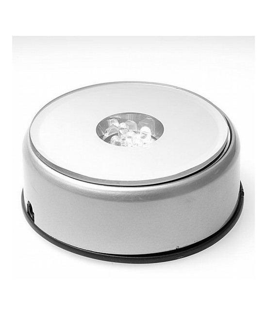 Lámpara giratoria para minerales con 7 LEDs.
Ilumina tus minerales desde dentro y sácales la máxima belleza con estas lámparas