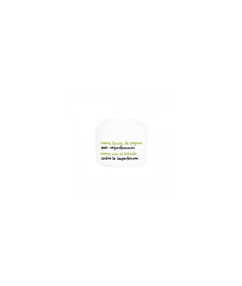Crema facial de pepino para piel grasa, mixta y normal.

- Hidrata profundamente y calma las irritaciones de la piel.

- Re