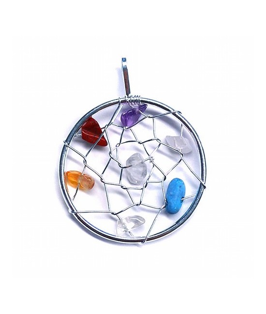 Colgante Atrapasueños Chakras.

Tamaño aro: 33mm.
