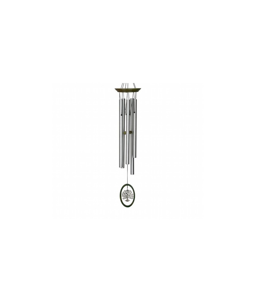 Características técnicas: 
61 cm. 5 tubos plateados, filigrana metálica (latón niquelado)