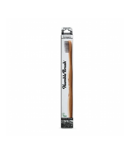 
Humble Brush: el cepillo de dientes de bambú más vendido en el mundo para adultos. Humble Brush tiene un mango hecho de bambú