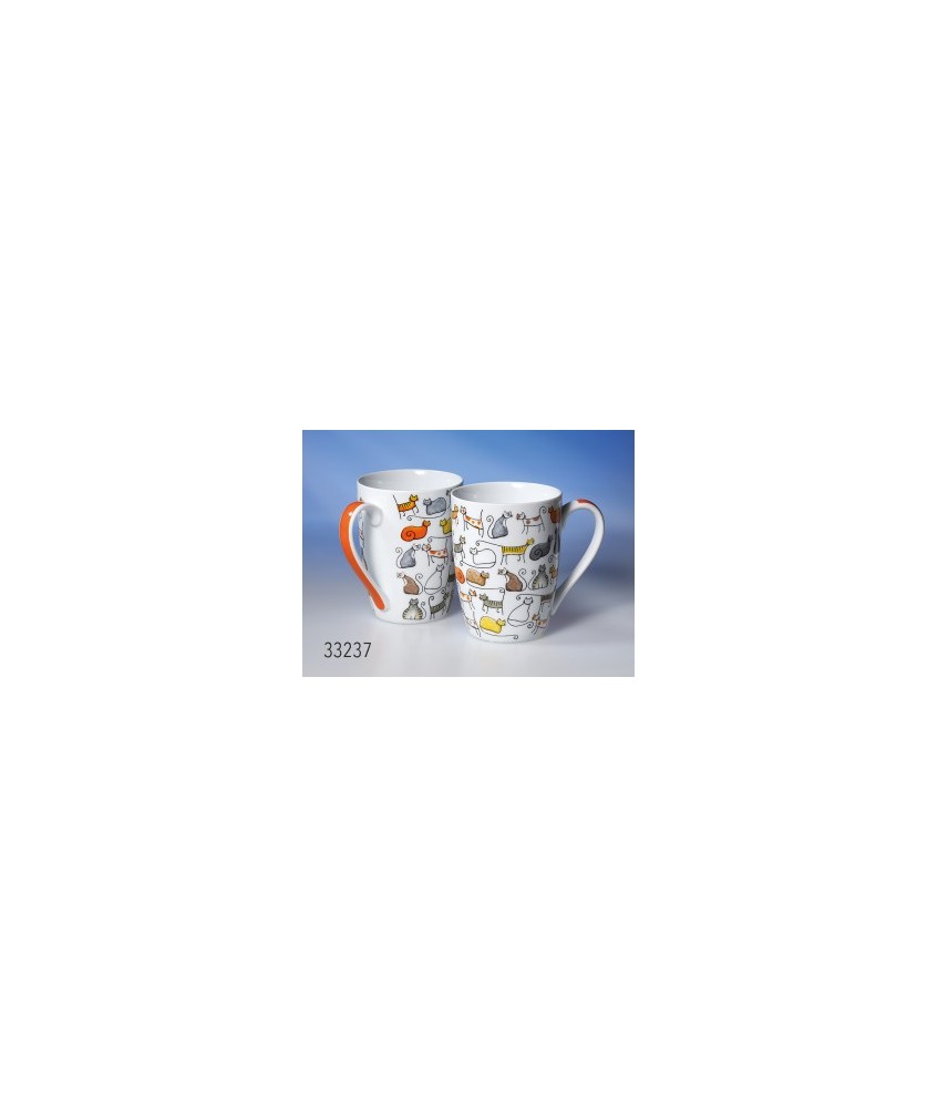 DB.TAZA "Dodo" PORCELANA