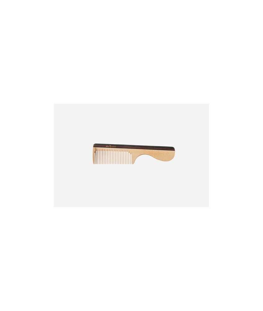 Mango peine, madera, color, mediano, 18 cm.
Idoneidad: cabello medio largo, liso u ondulado. Largo: 18 cm.