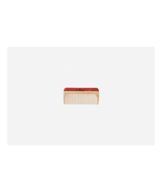 Mini peine de bolsillo, madera, colorido, fino, 8 cm.
Fitness: cabello corto y liso. Largo: 8 cm.