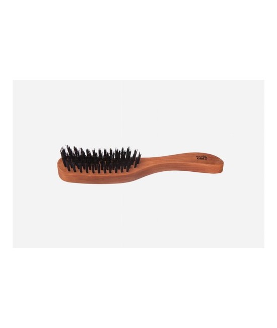 Cepillo largo para el cuidado del cabello, estrecho, peral, cerdas duras de jabalí, 5 hileras
Idoneidad: cabello liso, ondulad