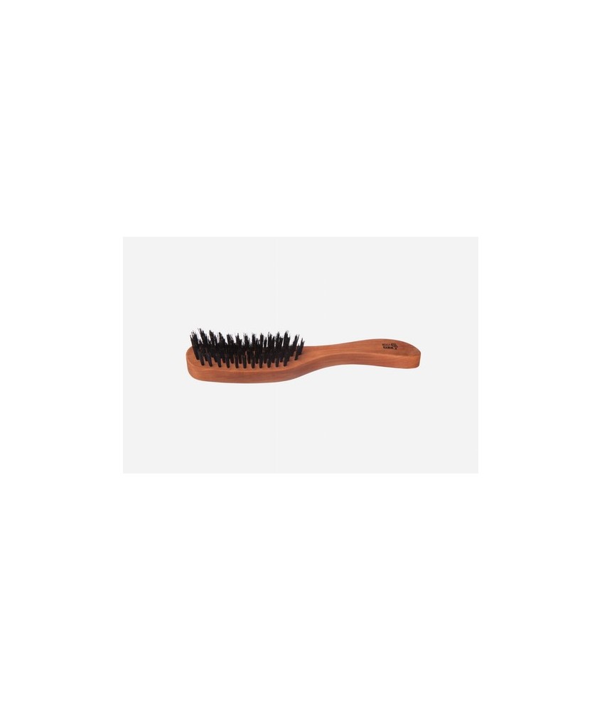 Cepillo largo para el cuidado del cabello, estrecho, peral, cerdas duras de jabalí, 5 hileras
Idoneidad: cabello liso, ondulad