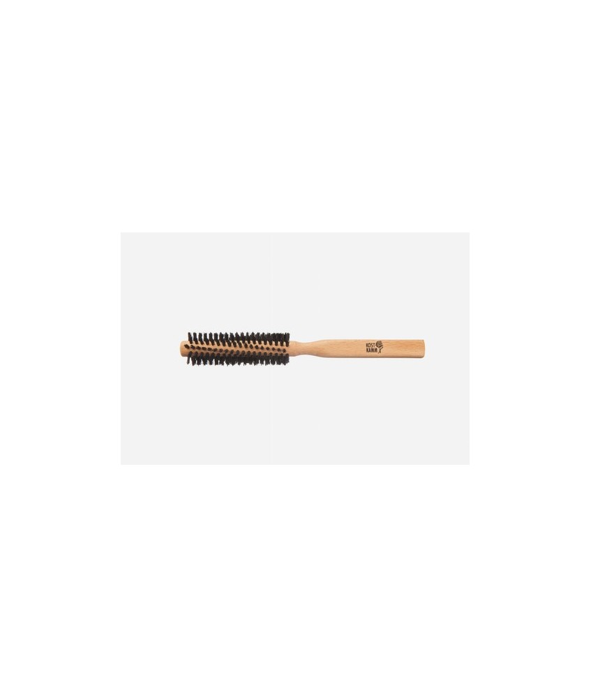 Cepillo para el pelo, 35 mm de diámetro, haya, cerdas duras de jabalí, torneadas
Idoneidad: pelo corto a mediano, liso. Largo: