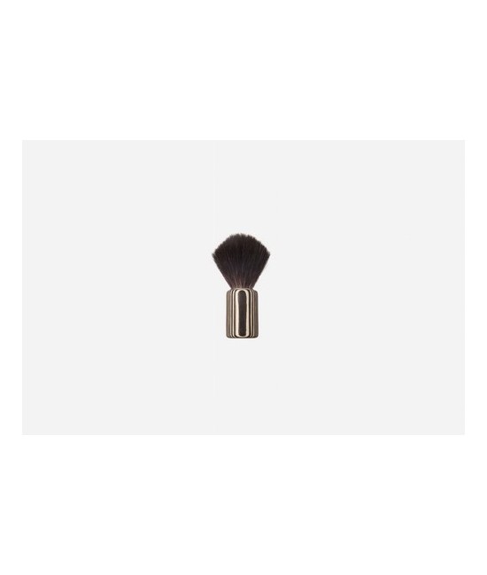 Brocha de afeitar, cabello sintético cilíndrico, colorido y vegano
Mango hecho de madera contrachapada pegada e impermeable, p