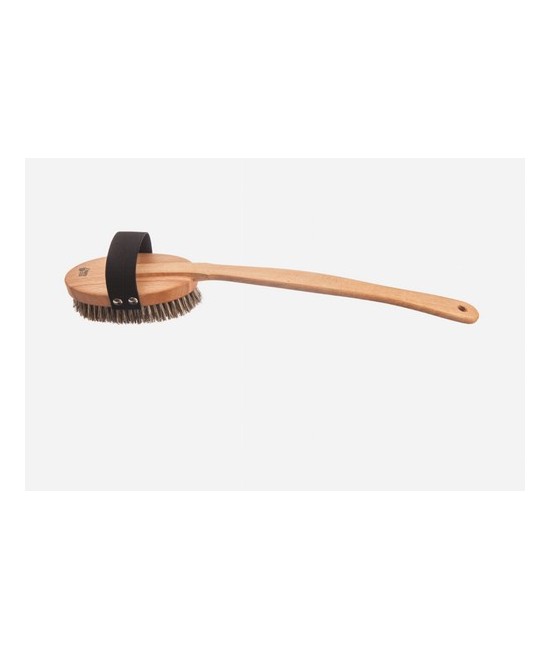 Cepillo de baño con mango extraíble, haya al vapor, ovalado, crin y sisal
Idoneidad: para masaje en seco, agradable efecto de 