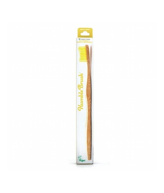 Humble Brush: el cepillo de dientes de bambú más vendido en el mundo para adultos. Humble Brush tiene un mango hecho de bambú 1