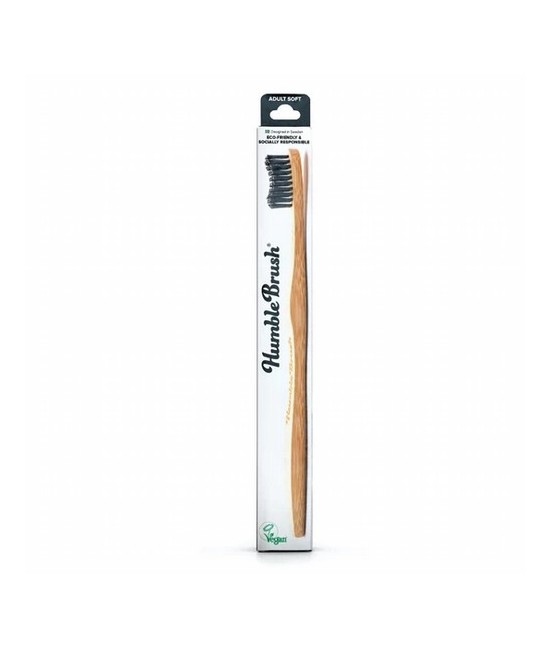 Humble Brush: el cepillo de dientes de bambú más vendido en el mundo para adultos. Humble Brush tiene un mango hecho de bambú 1