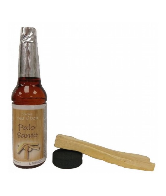 Pack Agua de Palo Santo (70 ml) + Carbon + Palo Santo Pieza