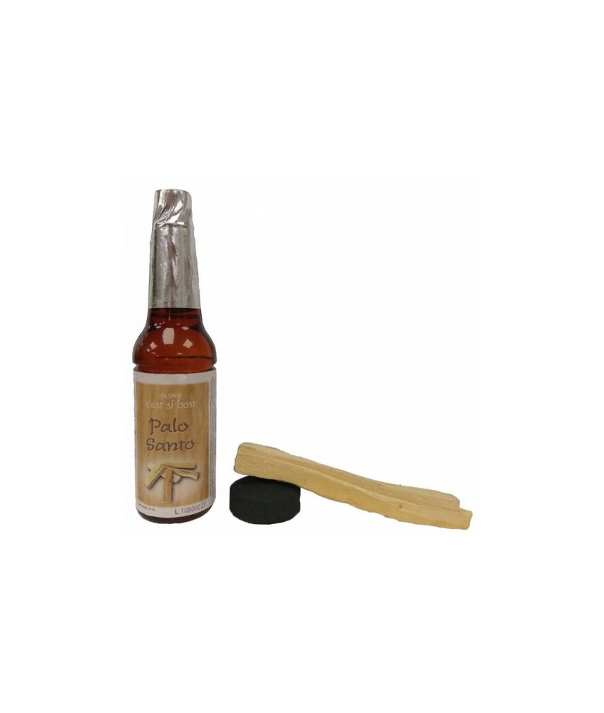 Pack Agua de Palo Santo (70 ml) + Carbon + Palo Santo Pieza