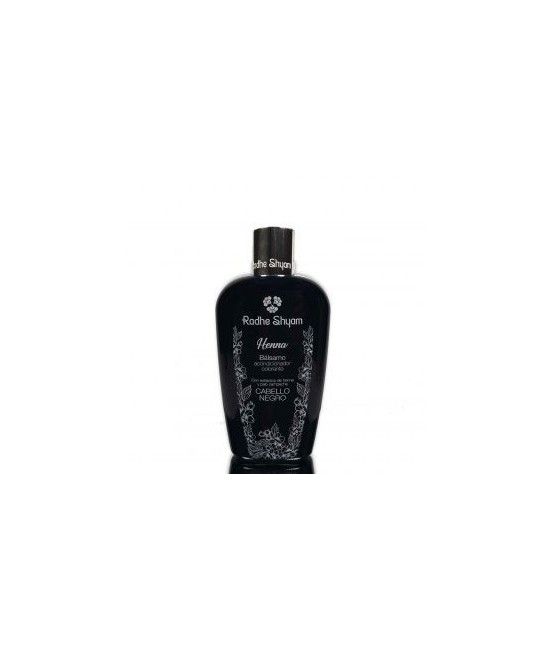 El Bálsamo Acondicionador Colorante a la Henna Radhe Shyam, ha sido desarrollado para reforzar la acción del Shampoo Colorante 