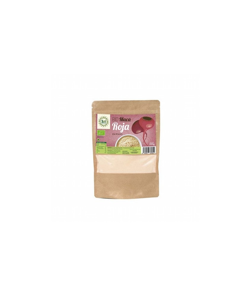 Ingredientes:
Maca* Roja en Polvo.

* Ingredientes de la agricultura ecológica

 

Información Nutricional (100 g): 
Va