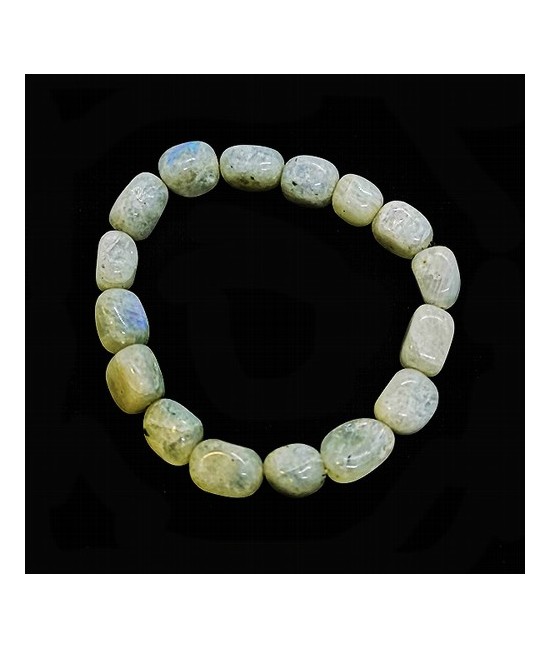 Pulsera Piedraluna rodado.