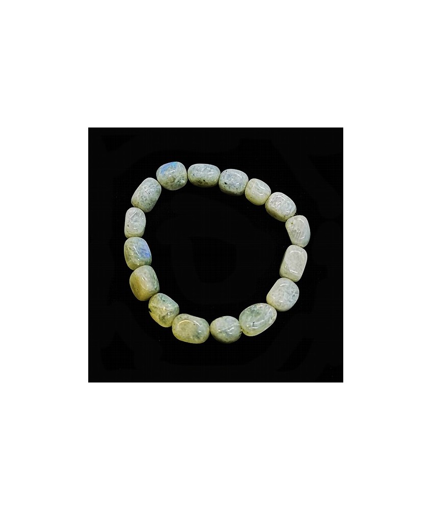 Pulsera Piedraluna rodado.