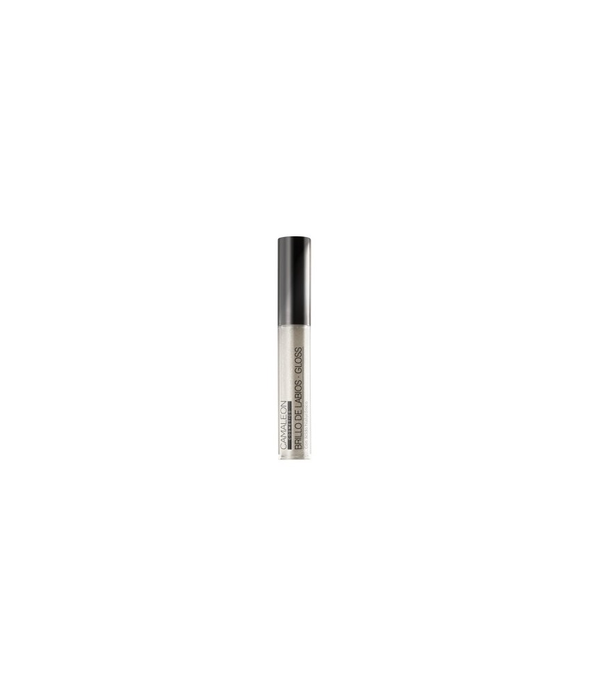 DESCRIPCIÓN
Luce unos labios carnosos y radiantes con el brillo de labios nácar de Camaleon. Este gloss de acabado metalizado 