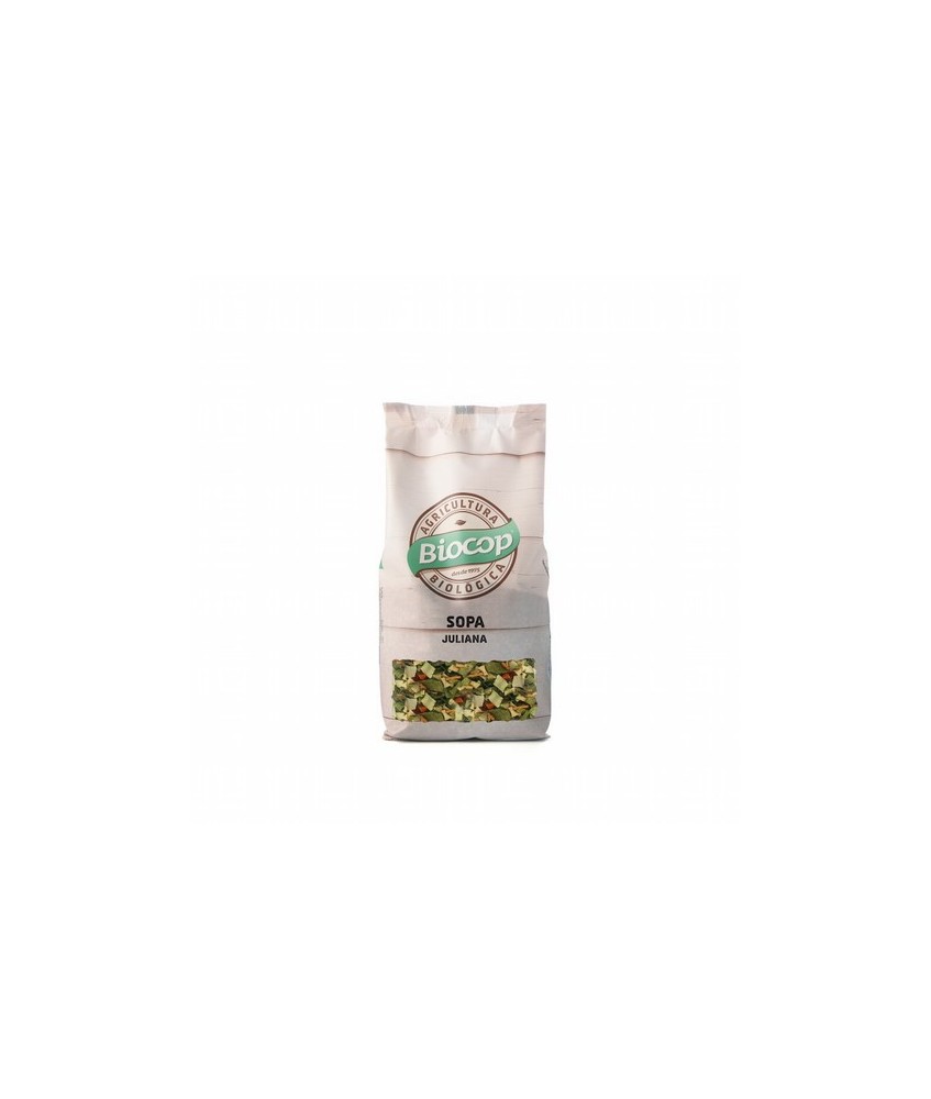 Mezcla de verduras deshidratadas de delicioso y típico sabor. Muy aromática. Para consumir hervida. Puede enriquecerse cualquie