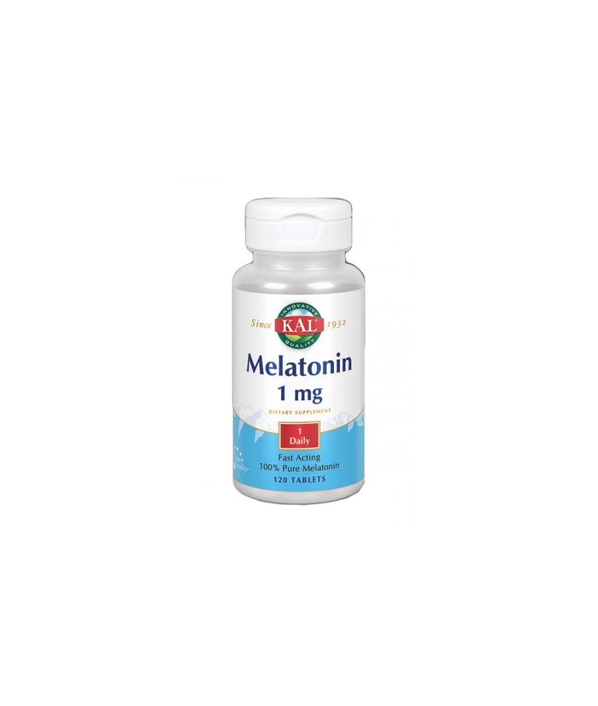 Melatonin 1 Mg- 120 Comprimidos. Apto Para Veganos
REF.52260
CONTENIDO MEDIO (POR COMPRIMIDO)
Melatonina                    
